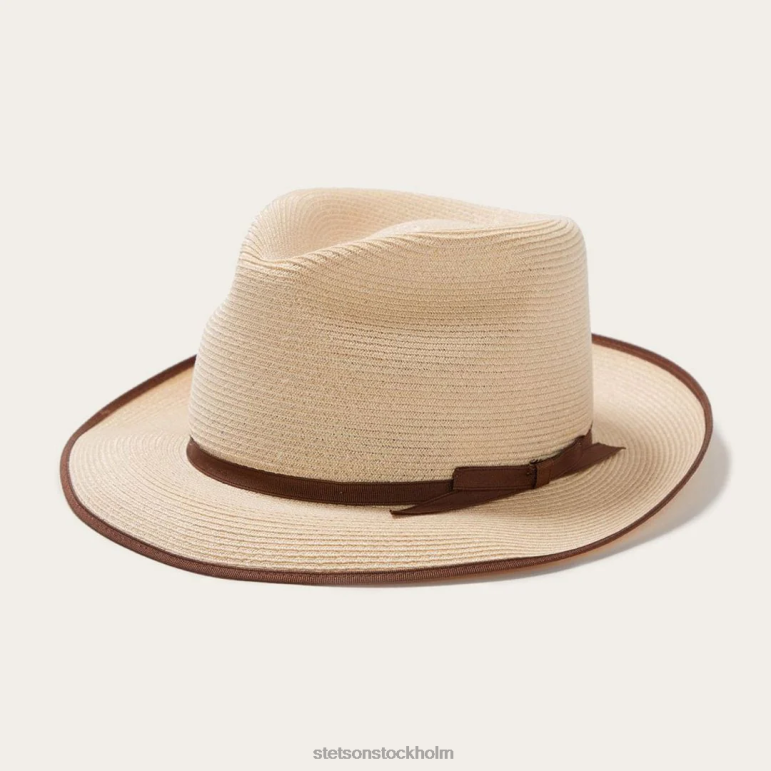 Stetson unisex- Stratoliner hampa fedora LLFB109 huvudbonader naturlig