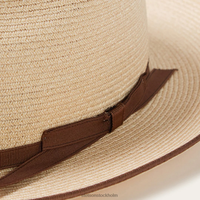 Stetson unisex- Stratoliner hampa fedora LLFB109 huvudbonader naturlig