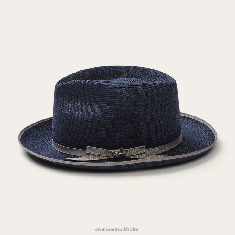 Stetson unisex- Stratoliner hampa fedora LLFB135 huvudbonader Marin