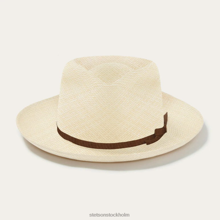 Stetson unisex- fyrtioåtta panama fedora LLFB170 huvudbonader naturlig