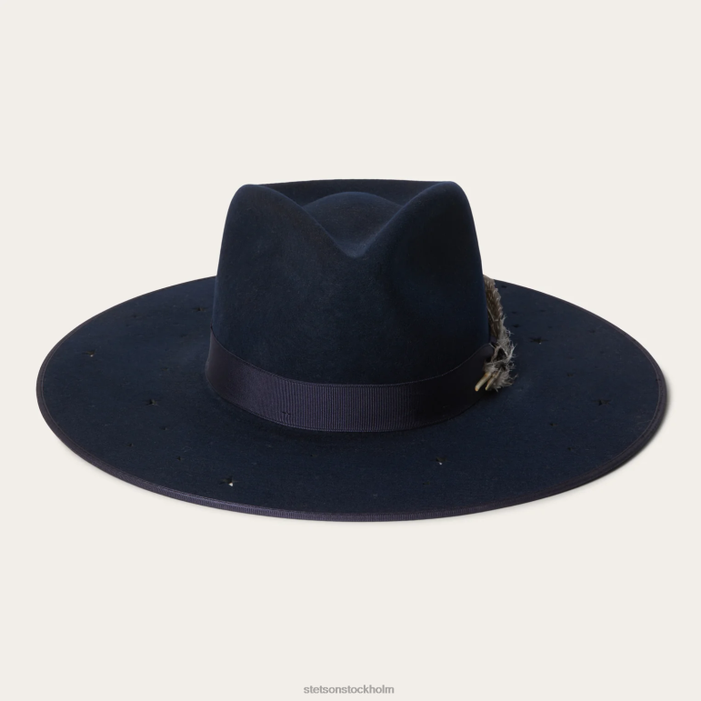 Stetson unisex- natthimlens fedora LLFB190 huvudbonader Marin
