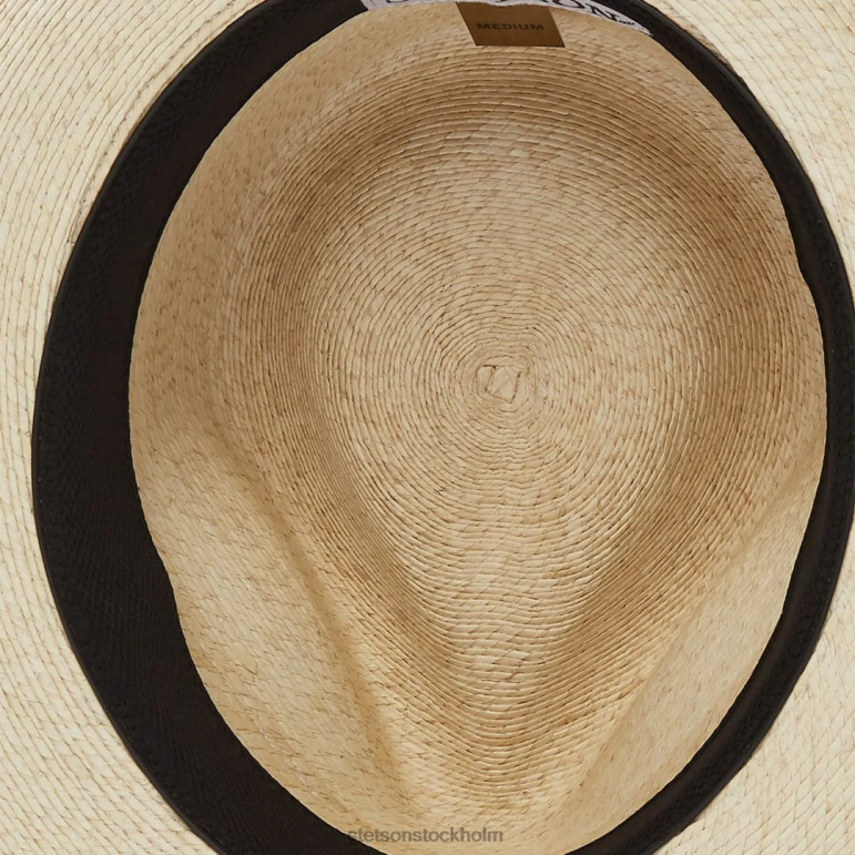Stetson unisex- rushmore palm fedora LLFB159 huvudbonader naturlig