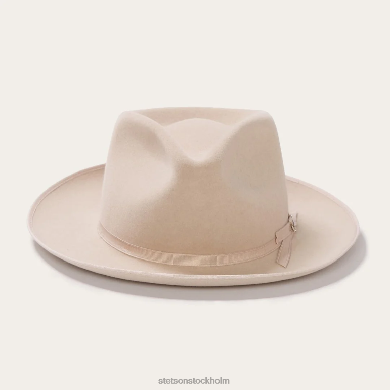 Stetson unisex- stratoliner fedora LLFB37 huvudbonader silvermage