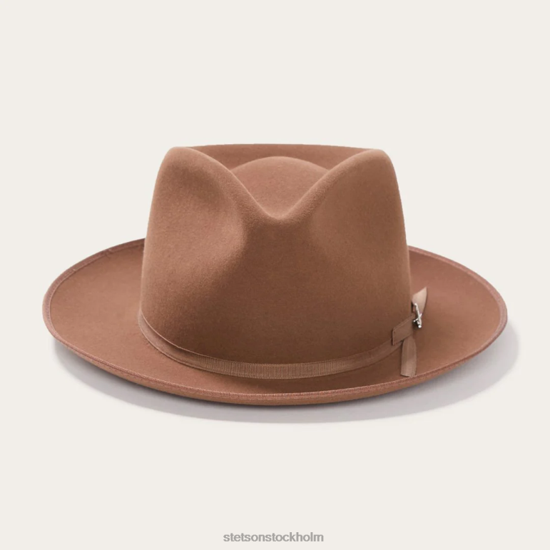 Stetson unisex- stratoliner fedora LLFB38 huvudbonader valnöt