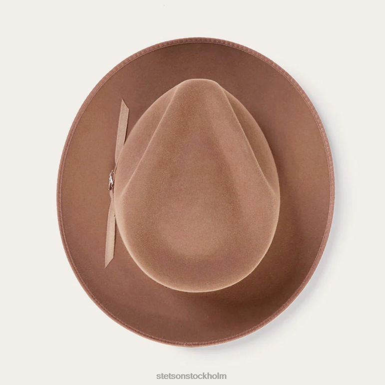 Stetson unisex- stratoliner fedora LLFB38 huvudbonader valnöt