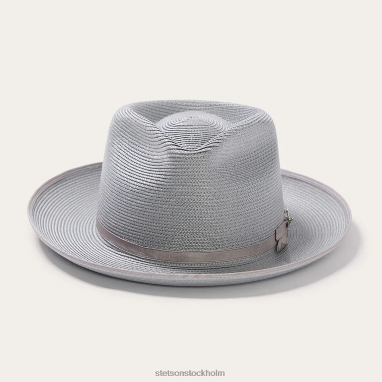 Stetson unisex- stratoliner milan fedora LLFB88 huvudbonader grå