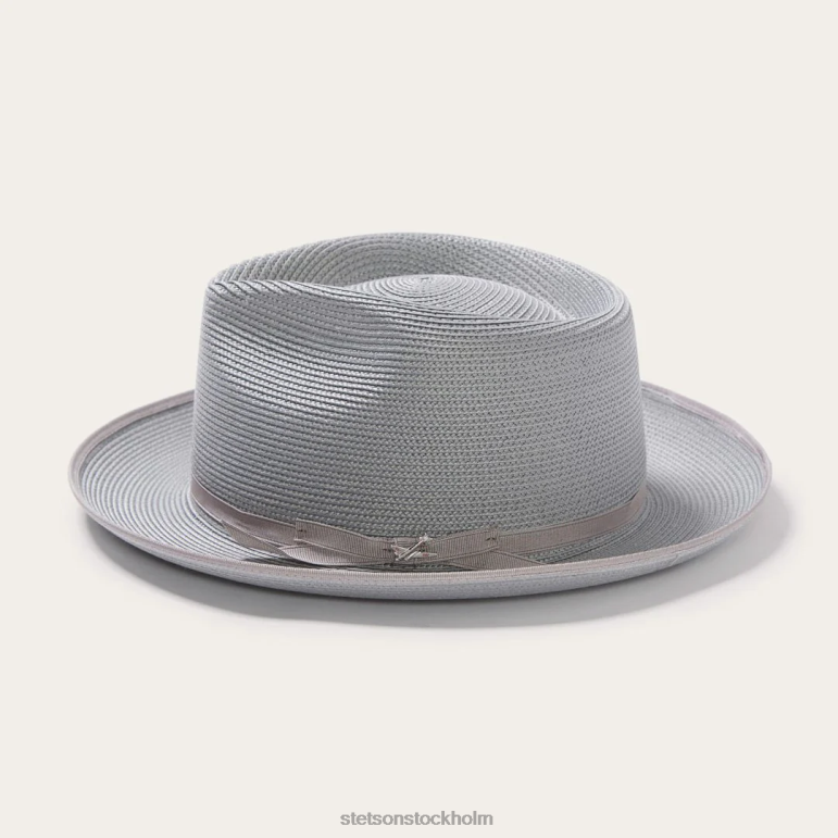 Stetson unisex- stratoliner milan fedora LLFB88 huvudbonader grå