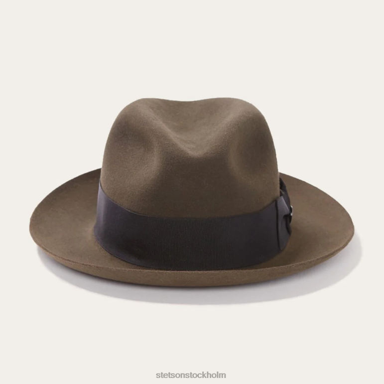 Stetson unisex- tempel fedora LLFB86 huvudbonader salvia