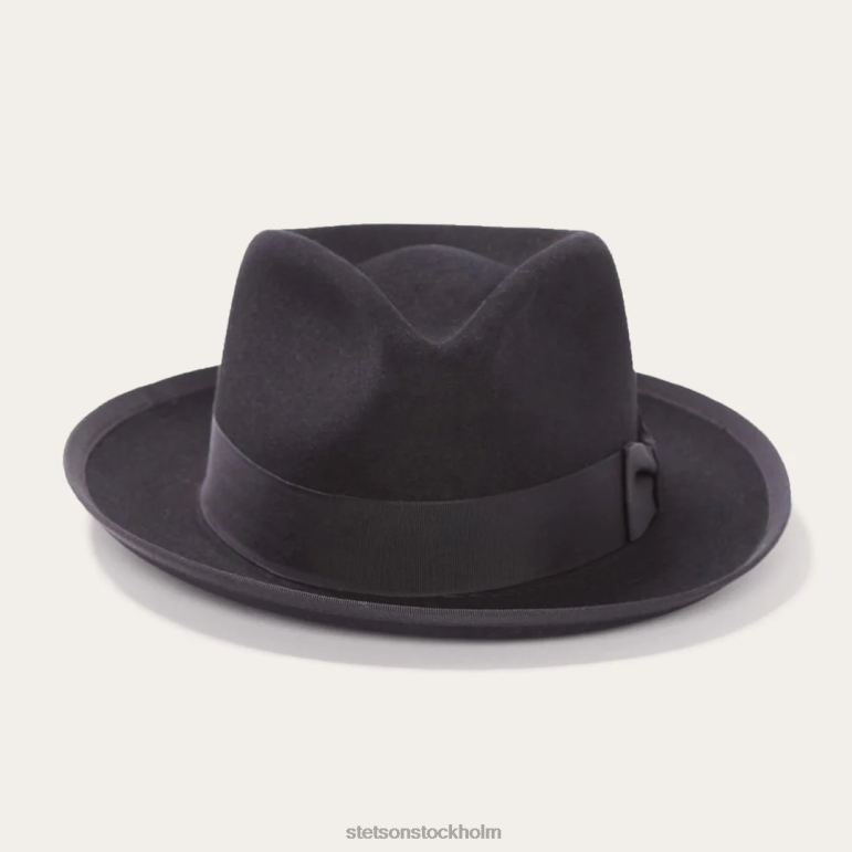 Stetson unisex- whippet fedora LLFB12 huvudbonader svart