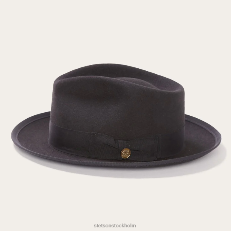 Stetson unisex- whippet ull fedora LLFB101 huvudbonader svart