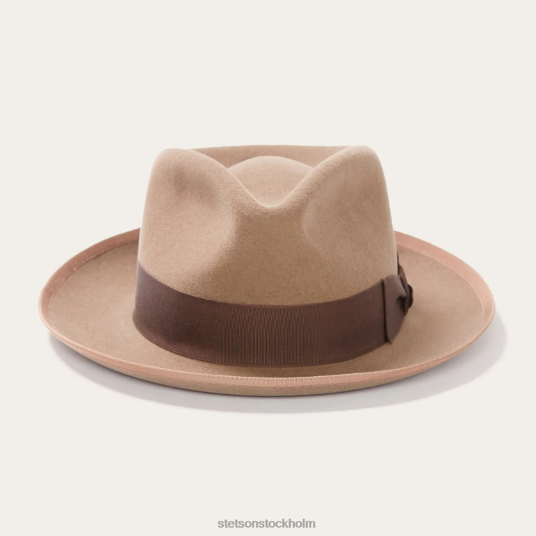 Stetson unisex- whippet ull fedora LLFB102 huvudbonader kamel