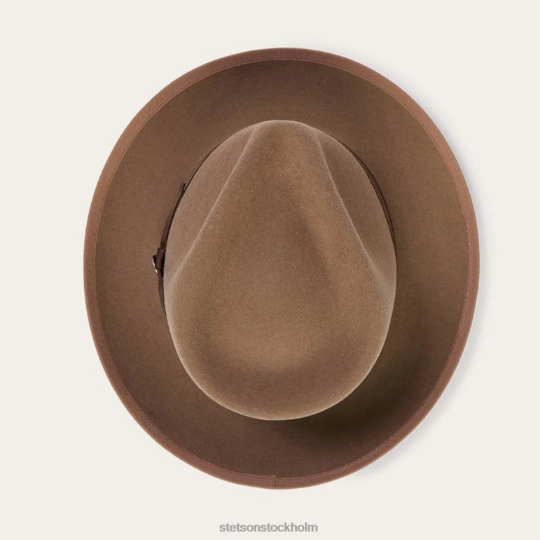Stetson unisex- whippet ull fedora LLFB102 huvudbonader kamel