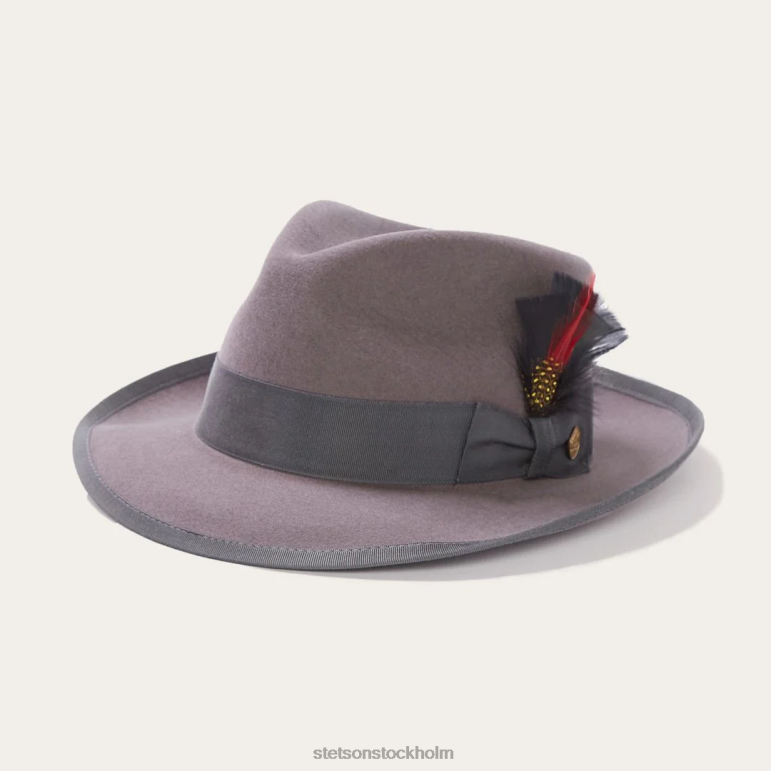 Stetson unisex- whippet ull fedora LLFB58 huvudbonader caribou