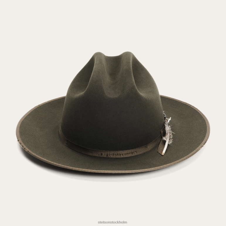 Stetson unisex- 1865 nödställda open road royal deluxe LLFB98 huvudbonader salvia Stetson unisex- 1865 nödställda open road royal deluxe LLFB98 huvudbonader salvia