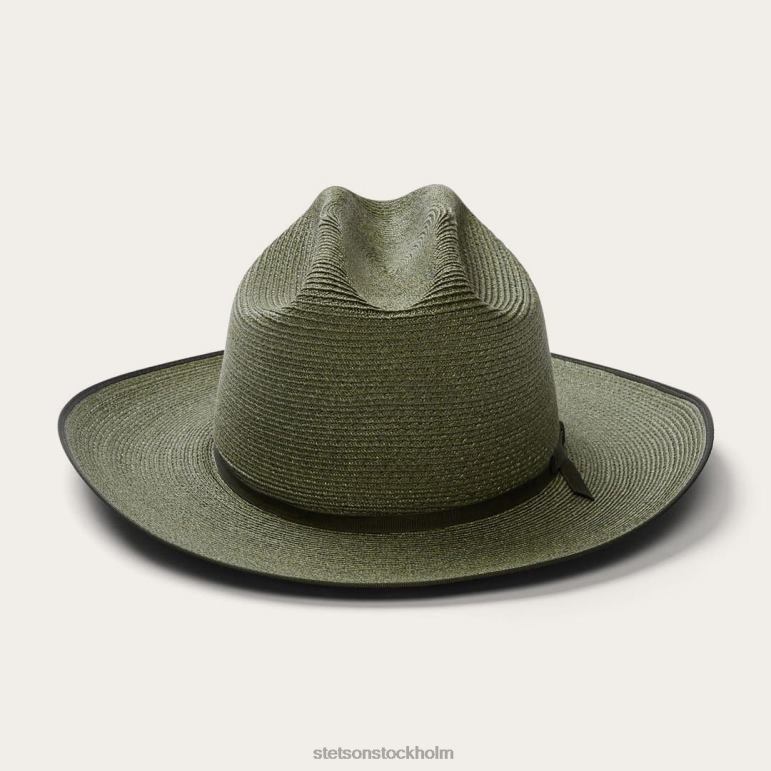 Stetson unisex- hampa halm öppen väg LLFB100 huvudbonader salvia