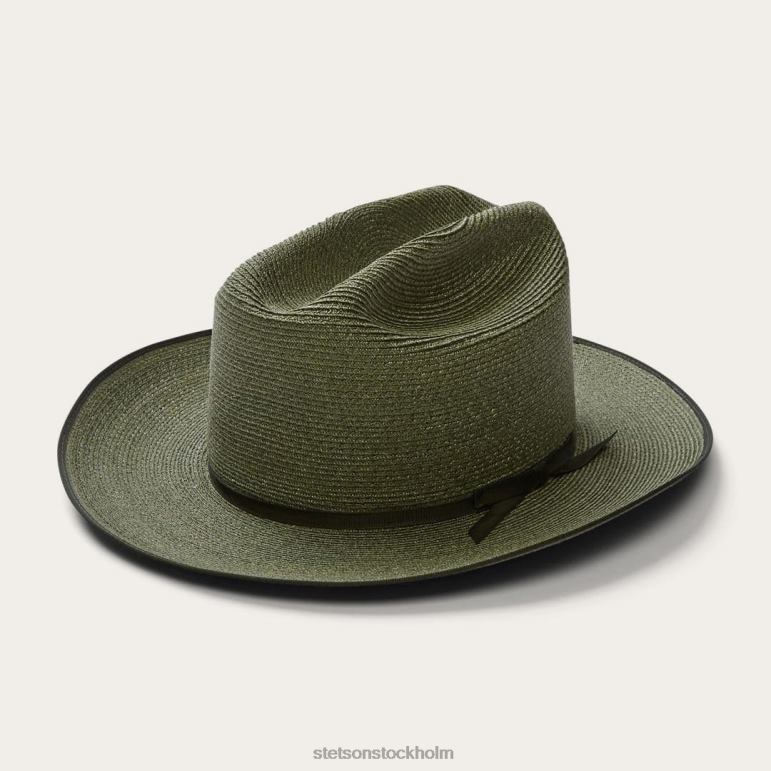 Stetson unisex- hampa halm öppen väg LLFB100 huvudbonader salvia