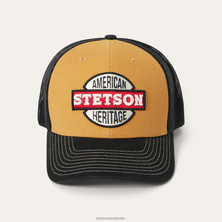 Stetson unisex- americana trucker keps LLFB202 huvudbonader solbränna