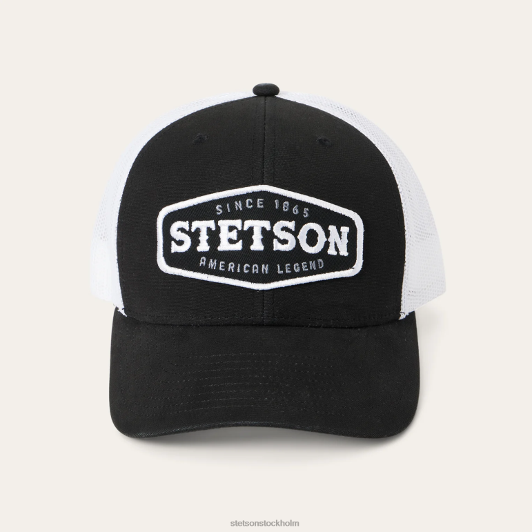 Stetson unisex- core patch trucker cap LLFB204 huvudbonader svart