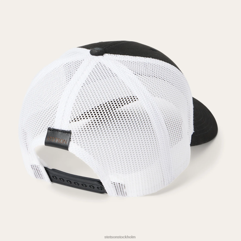 Stetson unisex- core patch trucker cap LLFB204 huvudbonader svart