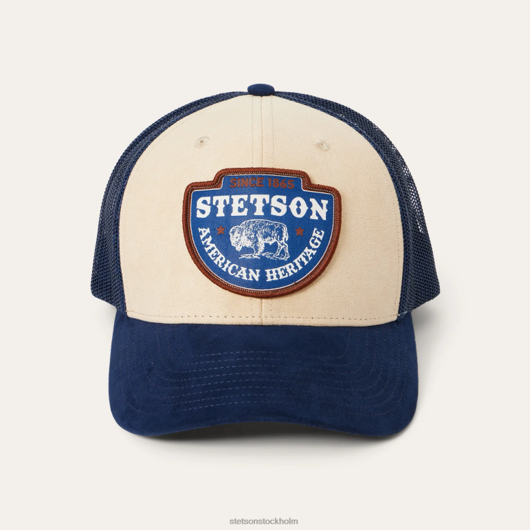 Stetson unisex- pilspets patch trucker cap LLFB207 huvudbonader kaki