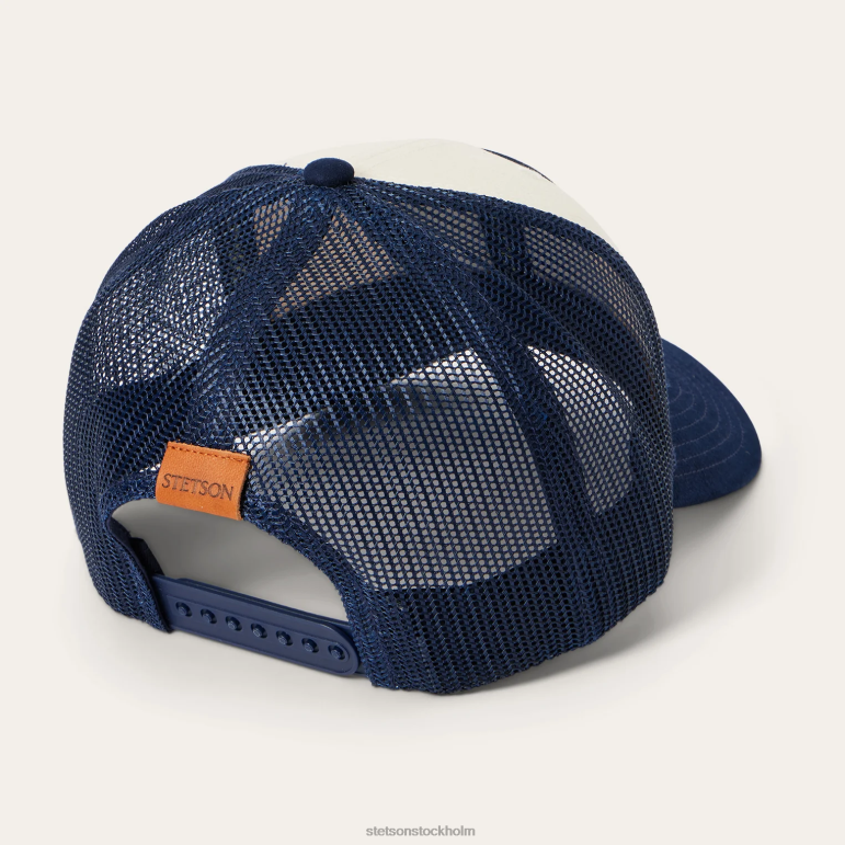 Stetson unisex- solnedgång trucker keps LLFB201 huvudbonader grädde