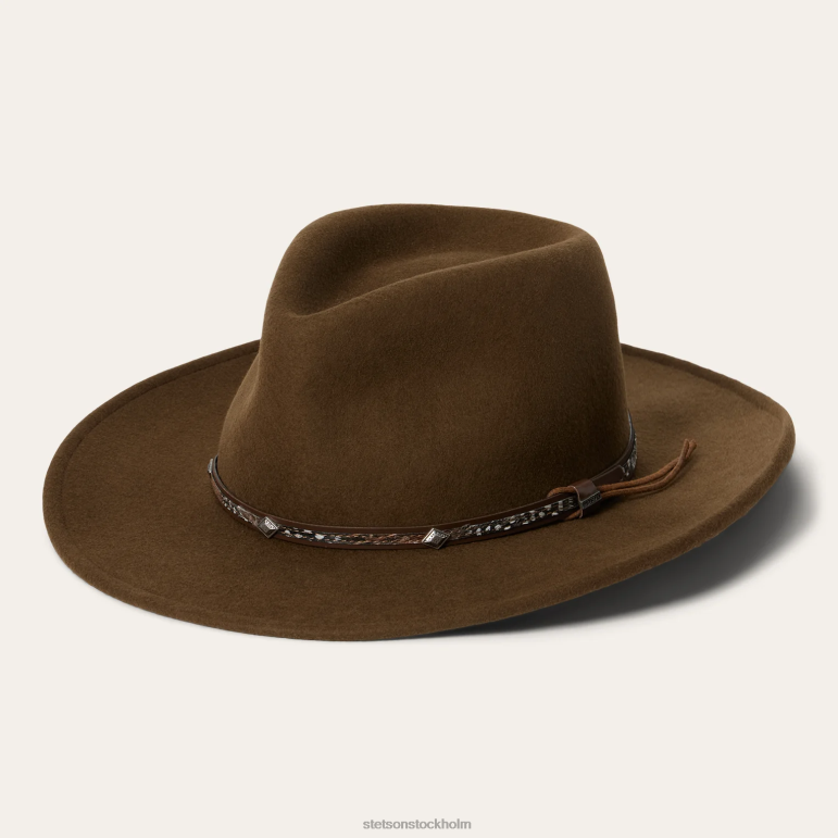 Stetson unisex- berg himmel krossbar utomhus hatt LLFB193 huvudbonader ekollon