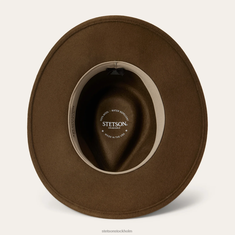 Stetson unisex- berg himmel krossbar utomhus hatt LLFB193 huvudbonader ekollon