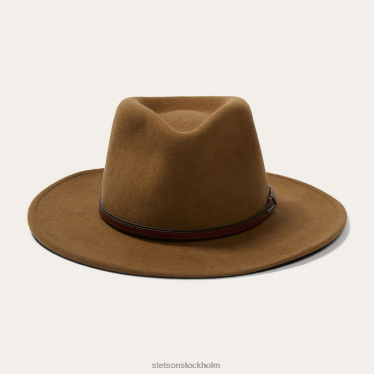 Stetson unisex- bozeman utomhushatt LLFB25 huvudbonader ljusbrun