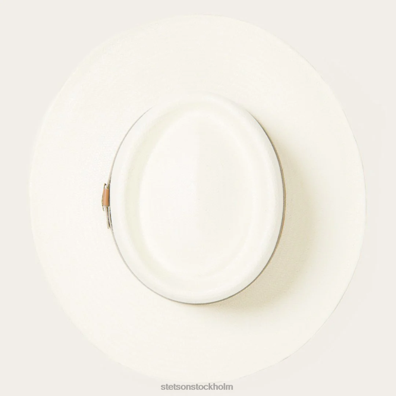 Stetson unisex- brentwood ventilerad utomhushatt i halm LLFB156 huvudbonader naturlig