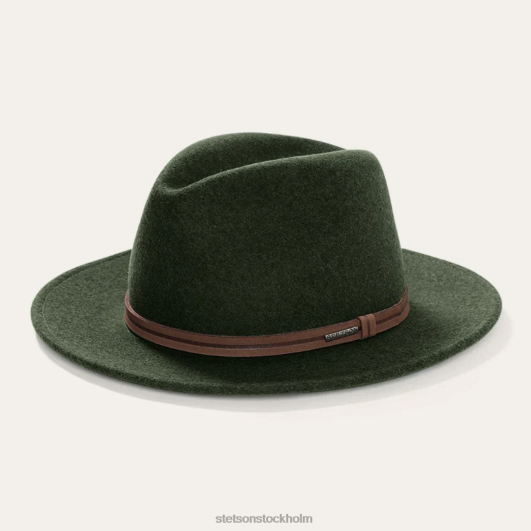 Stetson unisex- explorer utomhus hatt LLFB47 huvudbonader loden mix