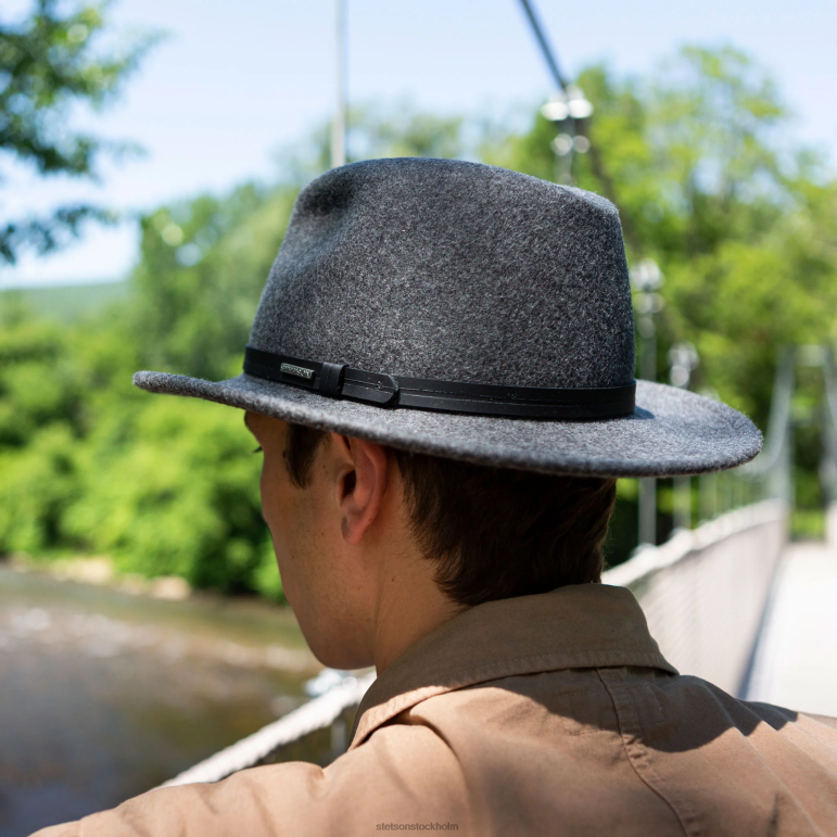 Stetson unisex- explorer utomhus hatt LLFB67 huvudbonader grå mix