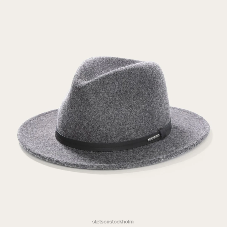 Stetson unisex- explorer utomhus hatt LLFB67 huvudbonader grå mix