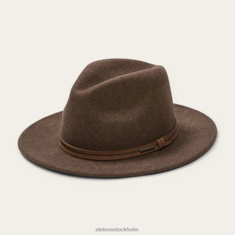 Stetson unisex- explorer utomhus hatt LLFB89 huvudbonader brun blandning