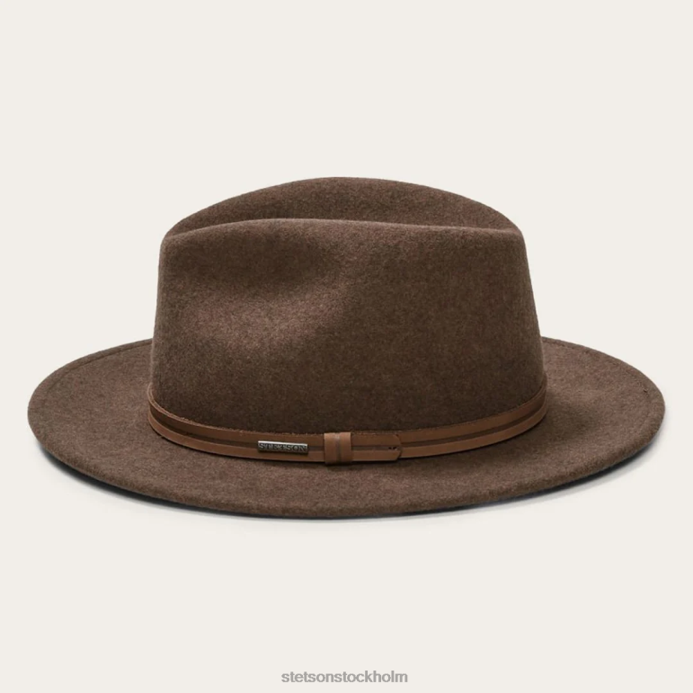 Stetson unisex- explorer utomhus hatt LLFB89 huvudbonader brun blandning