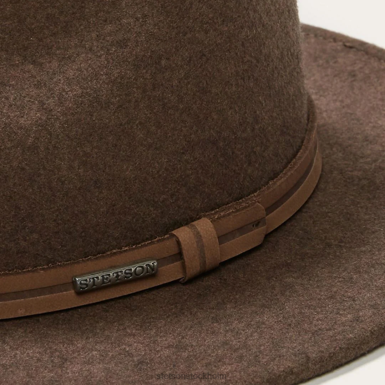 Stetson unisex- explorer utomhus hatt LLFB89 huvudbonader brun blandning