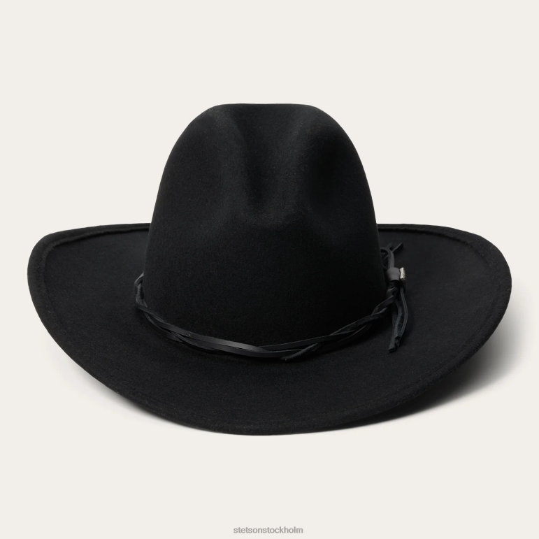 Stetson unisex- gus krossbar utomhushatt LLFB194 huvudbonader svart